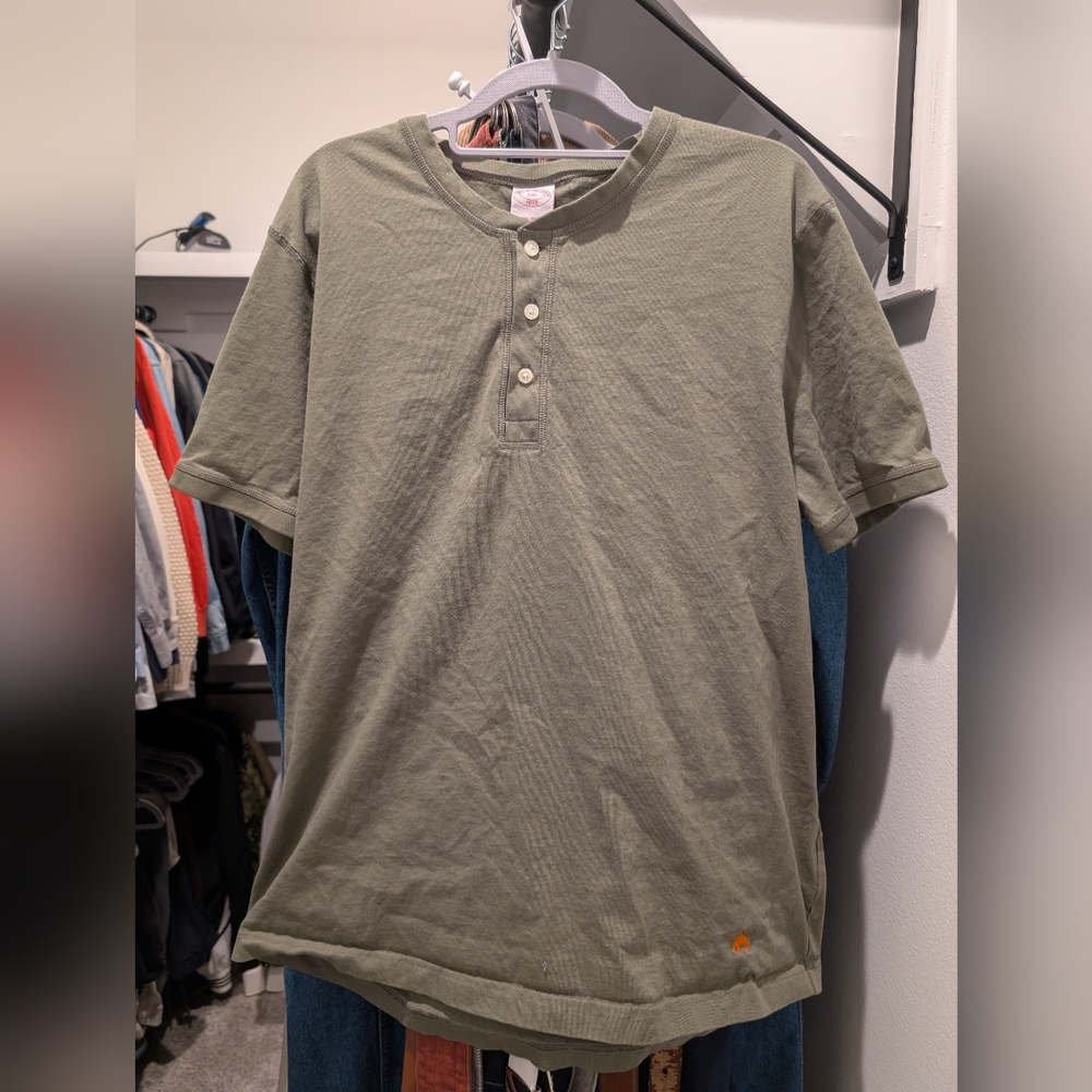 Olive Green Brooks Brothers Shirt